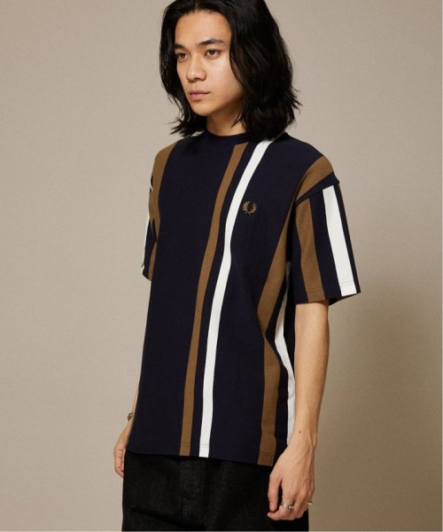 JOURNAL STANDARD(ジャーナルスタンダード)/《予約》FRED PERRY for JOURNAL STANDARD / ストライプピケ Tシャツ/img40