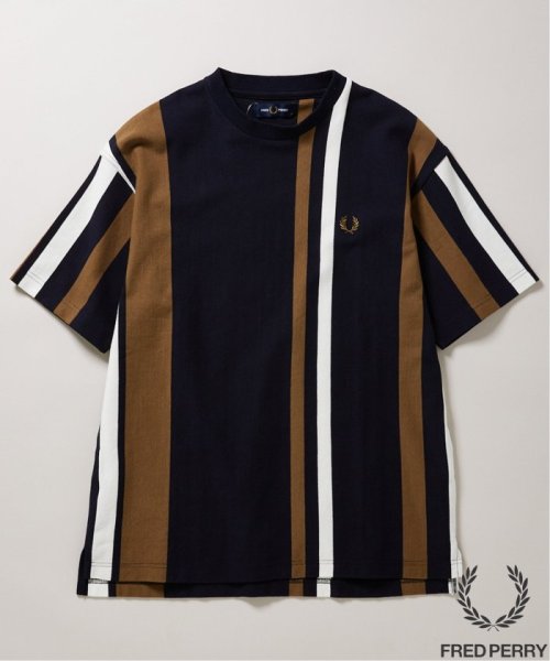 JOURNAL STANDARD(ジャーナルスタンダード)/《予約》FRED PERRY for JOURNAL STANDARD / ストライプピケ Tシャツ/img56