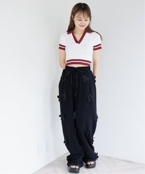 JOINT WORKS(ジョイントワークス)/【irojikake/イロジカケ】 Flower garden pile pants/img06