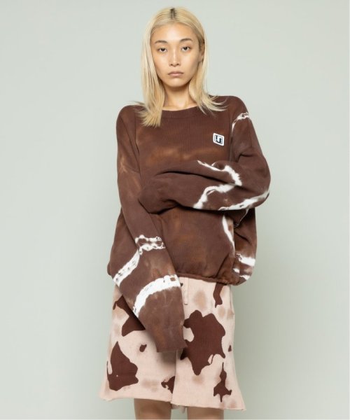 【irojikake/イロジカケ】Tie－dye knit short pants irojikake/イロジカケ