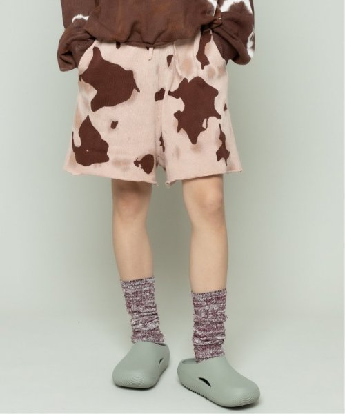 【irojikake/イロジカケ】Tie－dye knit short pants irojikake/イロジカケ