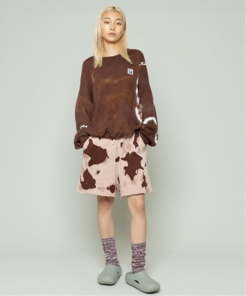 【irojikake/イロジカケ】Tie－dye knit short pants irojikake/イロジカケ