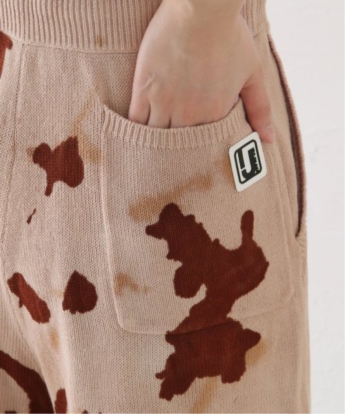 【irojikake/イロジカケ】Tie－dye knit short pants irojikake/イロジカケ