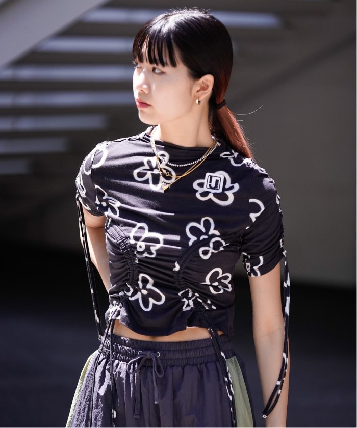 トップス irojikake KISS TOPS KISS TOPS（GRAY） - irojikake - online store