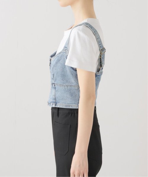 JOINT WORKS(ジョイントワークス)/GUESS ZIP BUSTIER DENIM TOP/img03