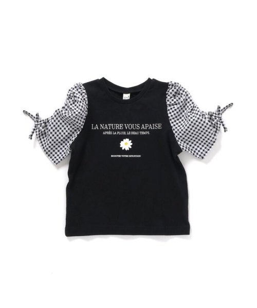 apres les cours(アプレレクール)/ギャザースリーブアソートTシャツ/img01