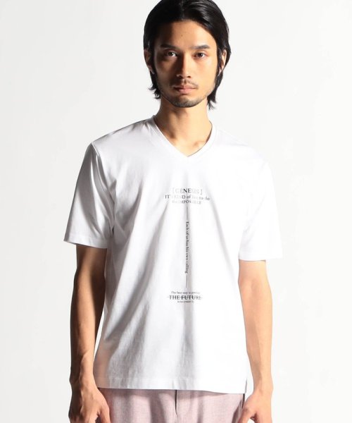 HIDEAWAYS NICOLE(ハイダウェイ ニコル)/【20周年記念】激シルケットロゴプリント半袖Tシャツ/img16