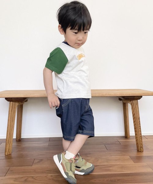 COMME CA ISM KIDS(コムサイズム（キッズ）)/半袖ロゴTシャツ(ベビーサイズ)/img01