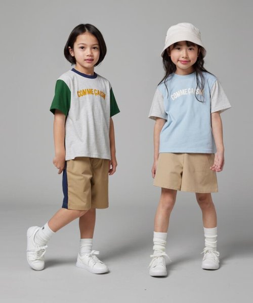 COMME CA ISM KIDS(コムサイズム（キッズ）)/半袖ロゴTシャツ/img01