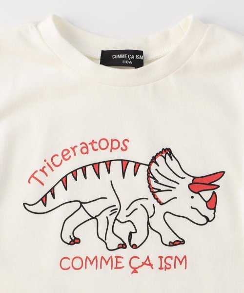 COMME CA ISM KIDS(コムサイズム（キッズ）)/恐竜プリントＴシャツ/img02
