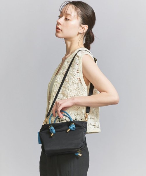 ＜VIOLAd’ORO＞BIANCA ノットハンドル トートバッグ XS －2WAY－ XS