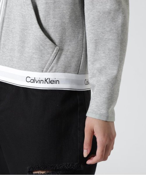 B'2nd(ビーセカンド)/Calvin Klein（カルバンクライン）MODERN COTTON LOUNGEWEAR － ジップアップトップフーディ/QS566/img10