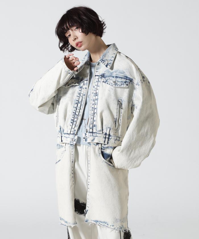 MAISON SPECIAL/メゾンスペシャル/Multiway Denim Coat オン