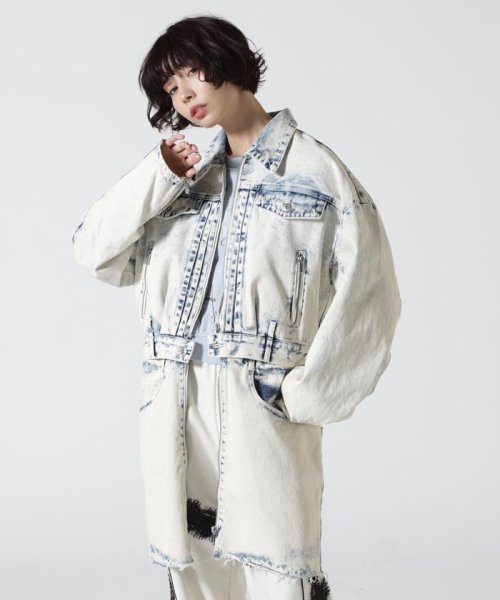 MAISON SPECIAL/メゾンスペシャル/Multiway Denim Coat 