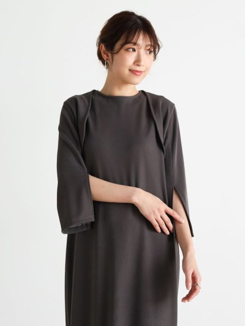 ノースリーブワンピース&ボレロセットアップ 9号 cm 着丈