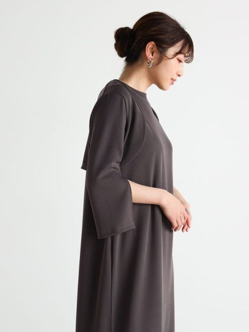 ノースリーブワンピース&ボレロセットアップ 9号 cm 着丈