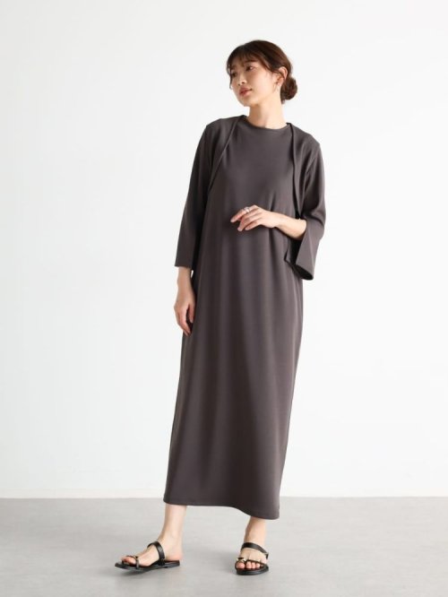 ノースリーブワンピース&ボレロセットアップ 9号 cm 着丈