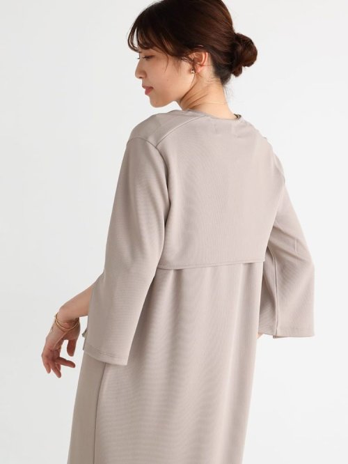 ノースリーブワンピース&ボレロセットアップ 9号 cm 着丈