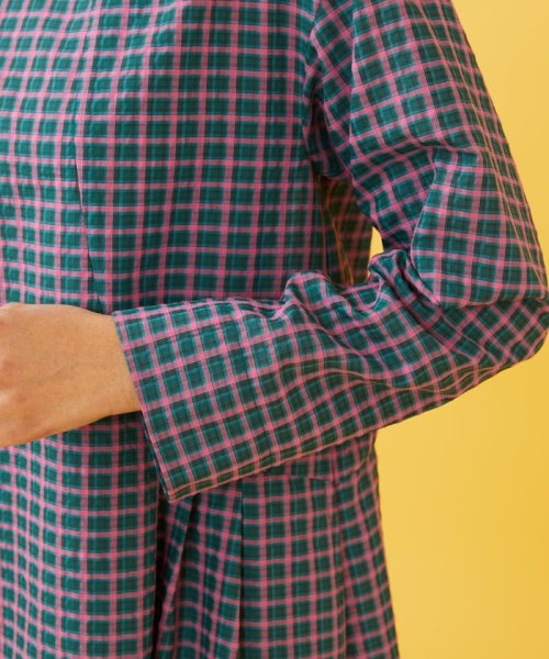 Marcar チェックワンピース 