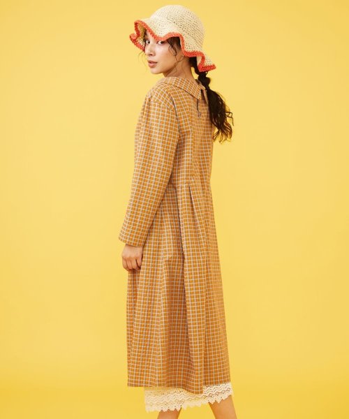 Marcar チェックワンピース 