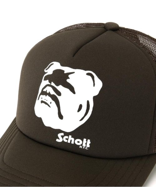 Schott(ショット)/DOG PRINT MESH CAP/ドッグプリント メッシュキャップ/img05