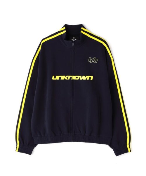 LHP(エルエイチピー)/UNKNOWN LONDON/アンノウンロンドン/BAGGY FIT UN STRIPE TRACK TOP/img02