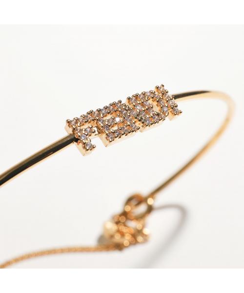 FENDI ブレスレット Graphy グラフィ 8AH251 A44G ロゴ ブレスレット