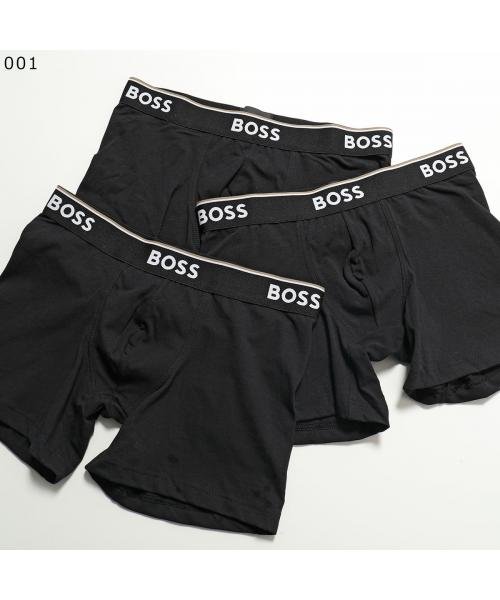 HUGOBOSS(ヒューゴボス)/HUGO BOSS ボクサーパンツ BLACK 50475282 10242934 【3枚組】 /img02