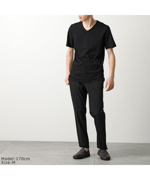 HUGOBOSS(ヒューゴボス)/HUGO BOSS 半袖 Tシャツ BLACK 50475285 10243514 【3枚組】/img04