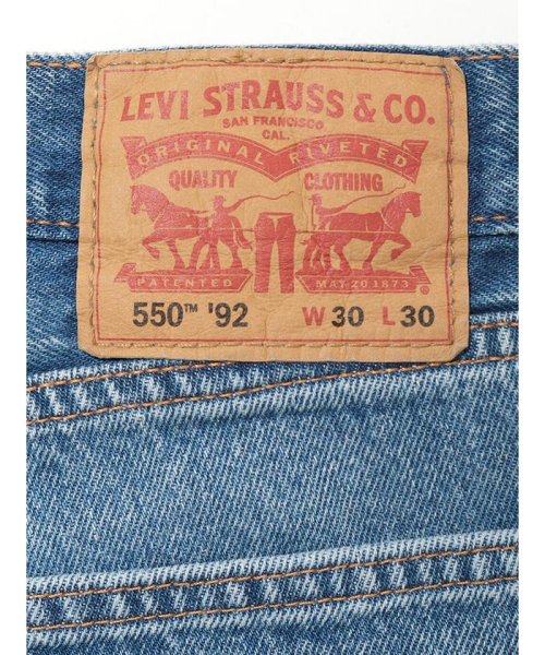 Levi's(リーバイス)/550（TM）'92 リラックステーパードジーンズ ライトインディゴ STONEWASH/img08