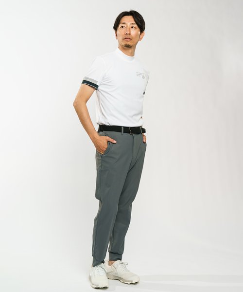 LANVIN SPORT(ランバン スポール)/【宮沢氷魚着用】モックネック半袖シャツ【吸汗/UV/ストレッチ/ECO】/img05