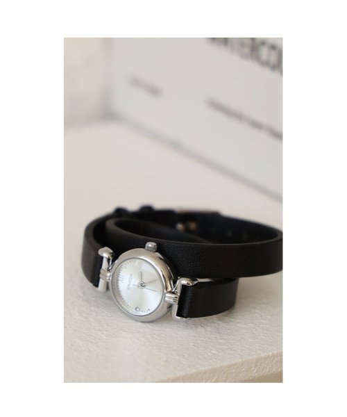 Sawa a la mode(サワアラモード)/レディース 大人 上品 上品さ添える防水つき二重ベルト腕時計/img10