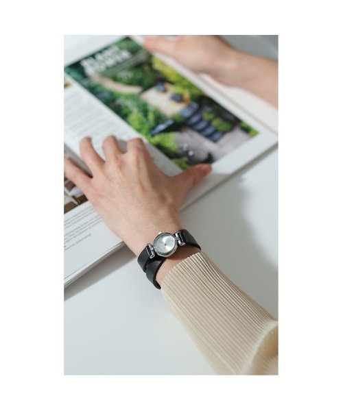 Sawa a la mode(サワアラモード)/レディース 大人 上品 上品さ添える防水つき二重ベルト腕時計/img13
