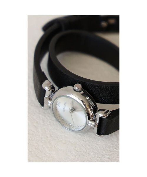 Sawa a la mode(サワアラモード)/レディース 大人 上品 上品さ添える防水つき二重ベルト腕時計/img15
