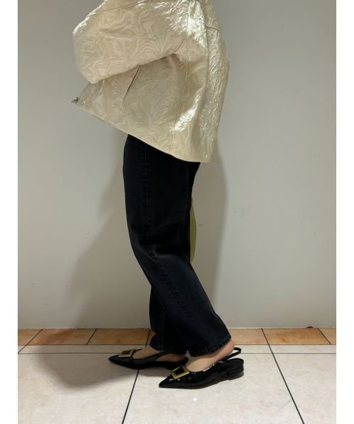 膨れジャガードコクーンブルゾン 予めご了承ください