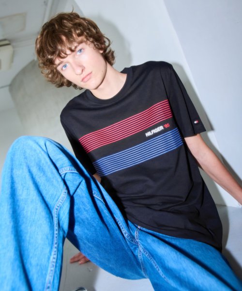 TOMMY HILFIGER(トミーヒルフィガー)/【オンライン限定】チェストストライプTシャツ/img11