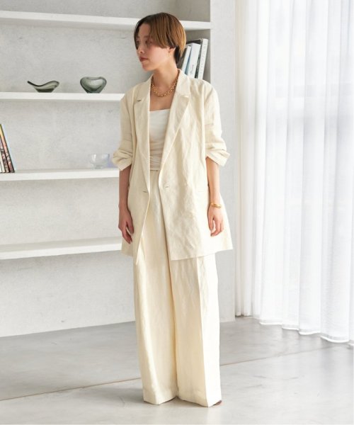 Plage(プラージュ)/VIS/LINEN TUCK WIDE パンツ/img40