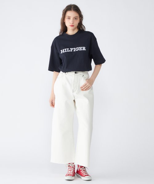 TOMMY HILFIGER(トミーヒルフィガー)/モノタイプエンブロイドアーカイブTシャツ/img08