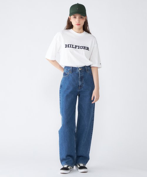 TOMMY HILFIGER(トミーヒルフィガー)/モノタイプエンブロイドアーカイブTシャツ/img12