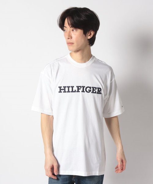 TOMMY HILFIGER(トミーヒルフィガー)/モノタイプエンブロイドアーカイブTシャツ/img21