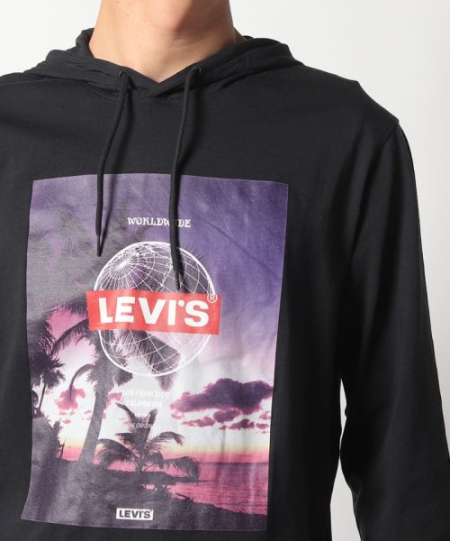 LEVI’S OUTLET(リーバイスアウトレット)/LS HOODED TEE PHOTO BT LS CAVIAR GRAPHIC/img03