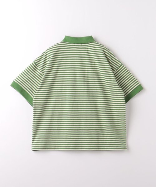 green label relaxing （Kids）(グリーンレーベルリラクシング（キッズ）)/TJ ボーダー ポロシャツ 140cm－160cm/img04