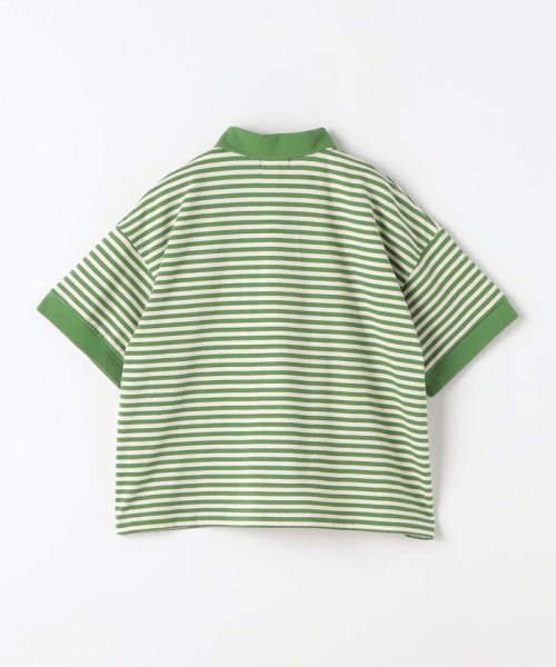 green label relaxing （Kids）(グリーンレーベルリラクシング（キッズ）)/TJ ボーダー ポロシャツ 100cm－130cm/img02