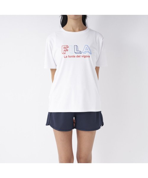 FILA(フィラ（スイムウェア）)/【フィラ】Tシャツ+タンキニ4点セット/img24
