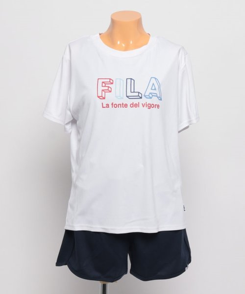 FILA(フィラ（スイムウェア）)/【フィラ】Tシャツ+タンキニ4点セット/img31