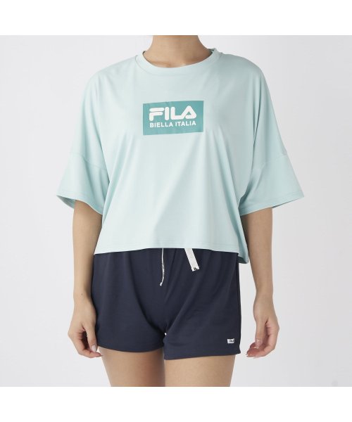 FILA(フィラ（スイムウェア）)/【フィラ】Tシャツ+タンキニ4点セット/img16