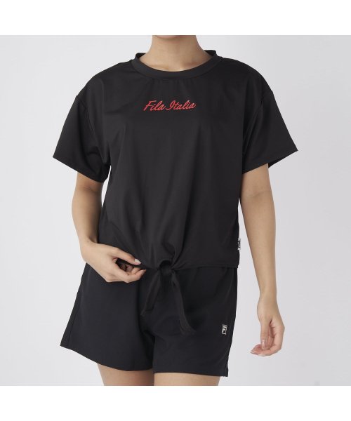 FILA(フィラ（スイムウェア）)/【フィラ】Tシャツ+タンキニ4点セット/img03