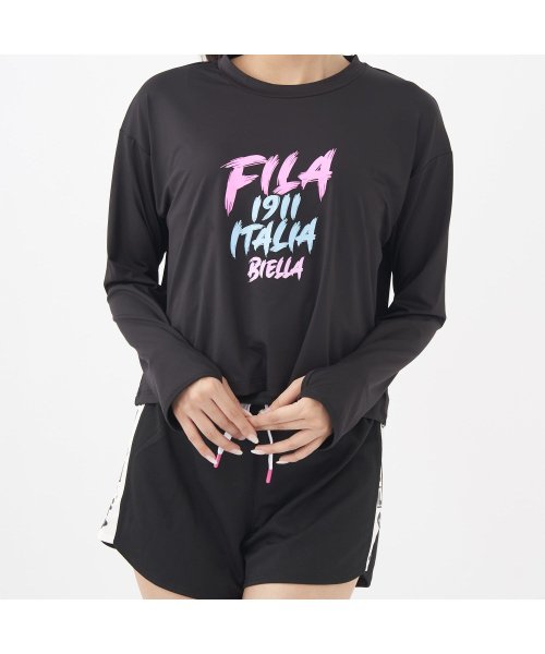 FILA(フィラ（スイムウェア）)/【フィラ】Tシャツ+タンキニ4点セット/img04