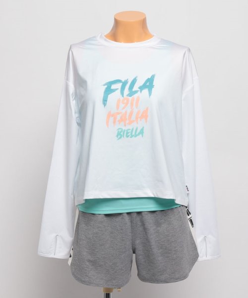 FILA(フィラ（スイムウェア）)/【フィラ】Tシャツ+タンキニ4点セット/img31