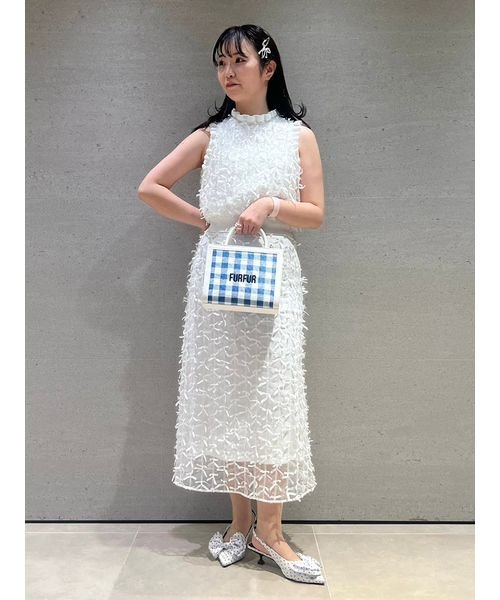 【WEB限定カラー】リボンマテリアルスカート UO1494198207(11550円)